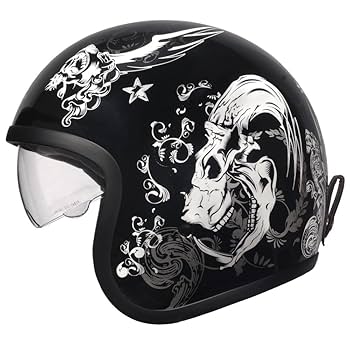 Amazon | CREST ジェットヘルメット/スタイリッシュインナー